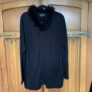 Vintage Carole Little II Top 3x Black